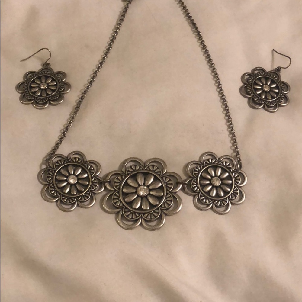 Grace Adele Necklace and Earring Set